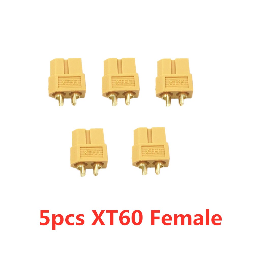 Connettore XT60 XT60 XT30 XT90 T maschio femmina proiettile connettori spine per batteria RC Lipo (5/10 paia) all'ingrosso: 5pcs XT60 Female