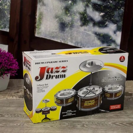 Speelgoed Drum Set 3 Stuks Kleine Maat Educatief Ontwikkelaar Speelgoed