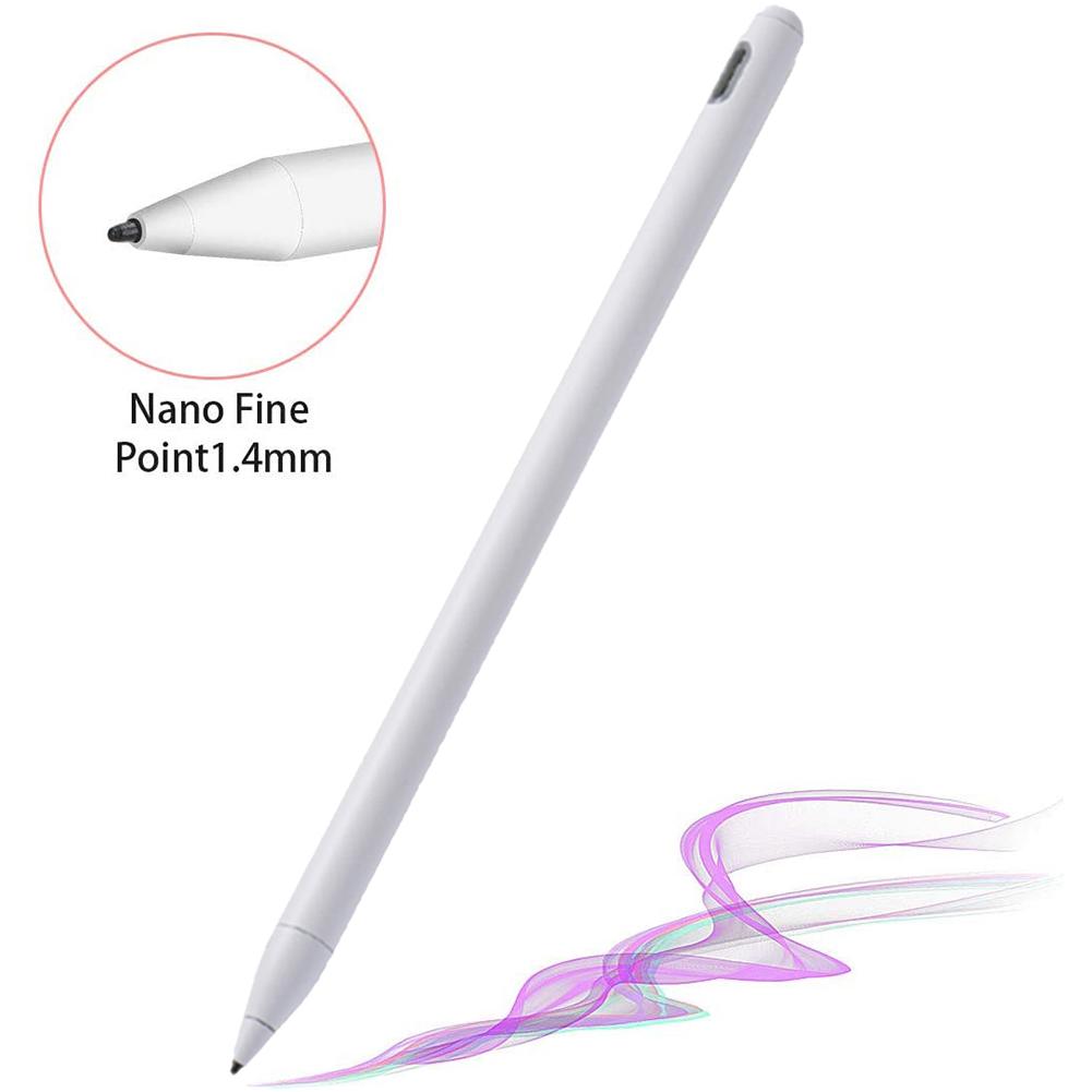 Active stylus digital pen 1.5mm fin pen spids touch screen pen til ipad pro/air/mini til samsung og andre android telefoner tablet: Default Title