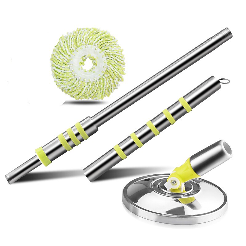 Fregona Limpieza Household Cleaning Tools 360 Graden Roterende Spin Mop Spinning Magic Mops: Geel