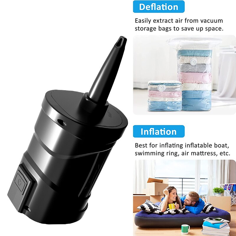 2 In1 Cordless Electric Air Blower Blowing&amp; Suction Leaf Dust Collector Turbo Blower Vacuum Cleaner For Makita 18V battery