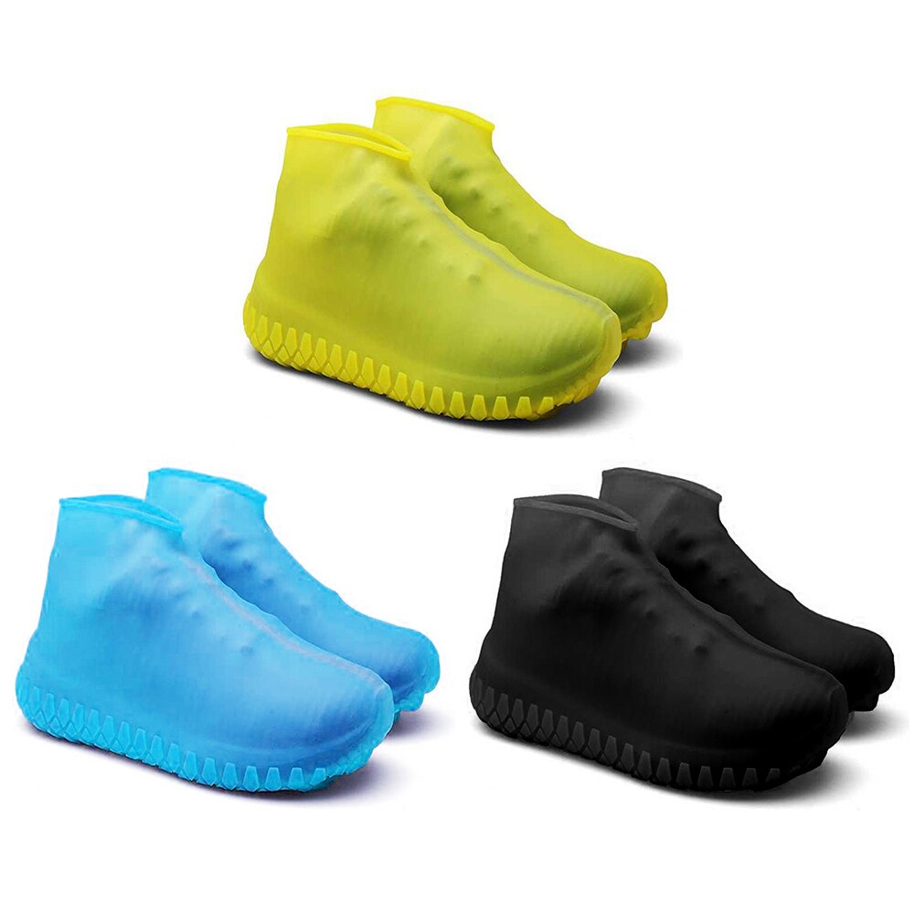 Boots Waterproof Shoe Cover Silicone Material Unisex Shoes Protectors Rain Boots for Indoor Outdoor Rainy Days Reusable