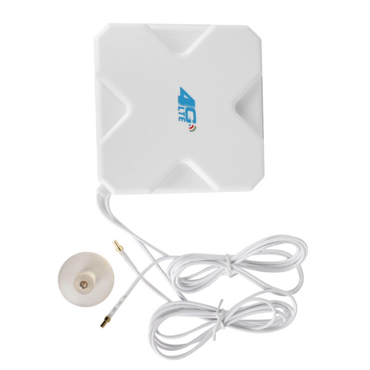 4G LTE External Antenna for Router Modem 30dBi High Gain Device with 2 TS9 Connector Omni-Directional Universal