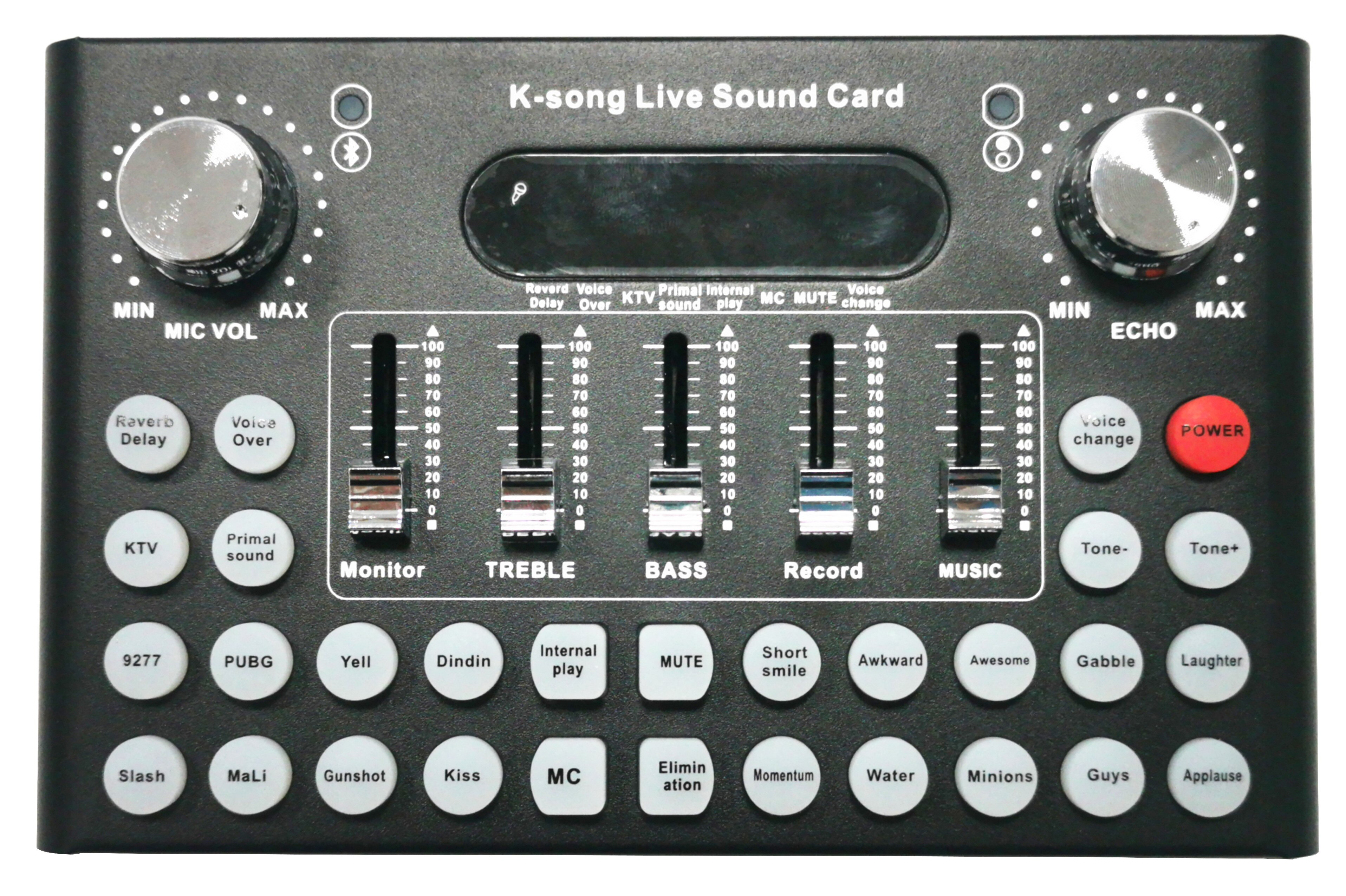 F007 sound card, mobile phone, computer, universal anchor, live broadcast equipment, national K song artifact