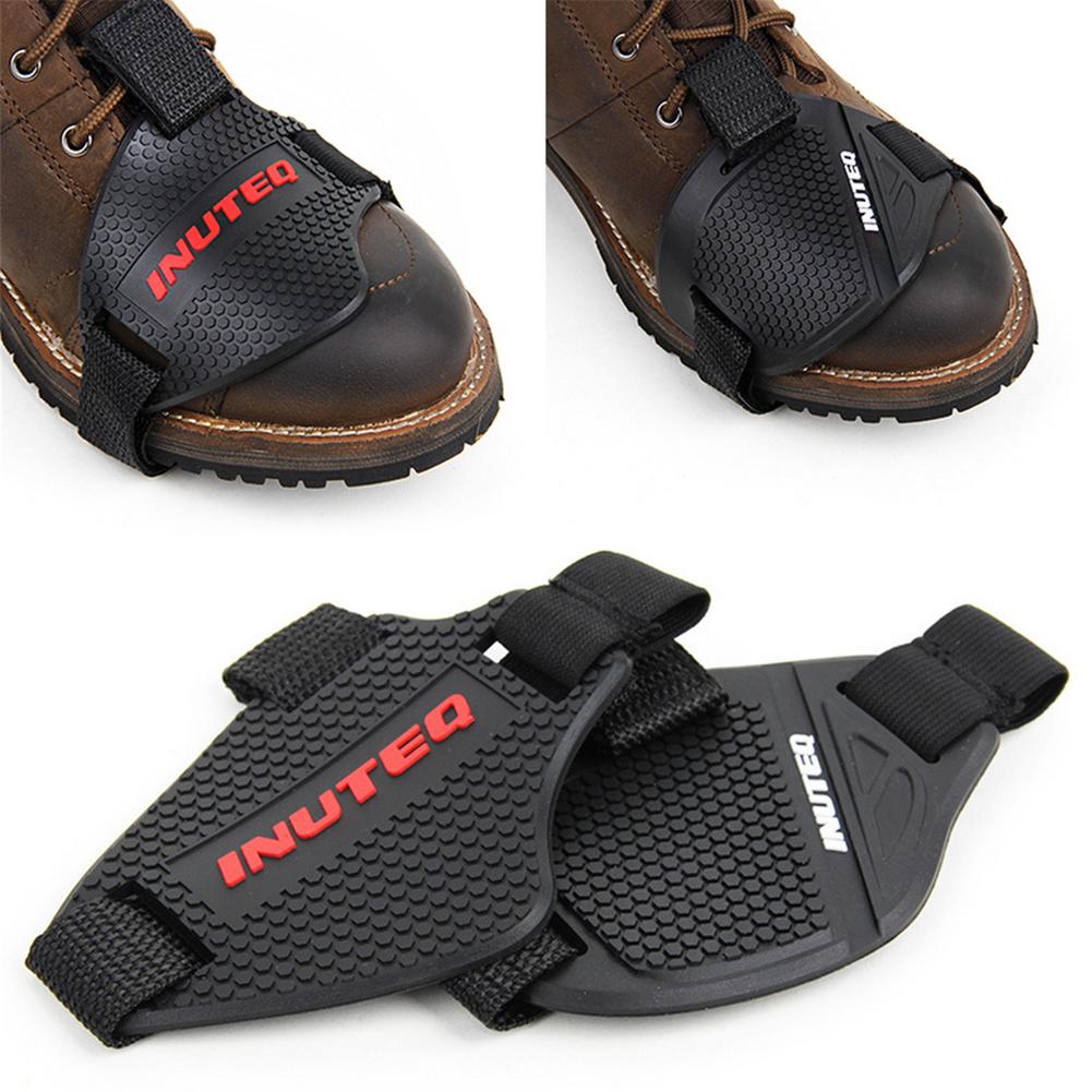 Protecteur De Chaussure Pour Levier De Moto | Universel En Cuir Noir