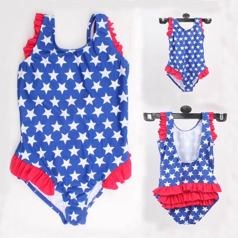 KS002 Children Swimwear 2-6 Years Old Girls Swimsuit Female Bathing Suit Skirt