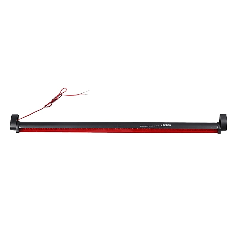 1 ud. Luz de freno roja Universal 80 LED para coche luz trasera alta lámpara de parada de montaje