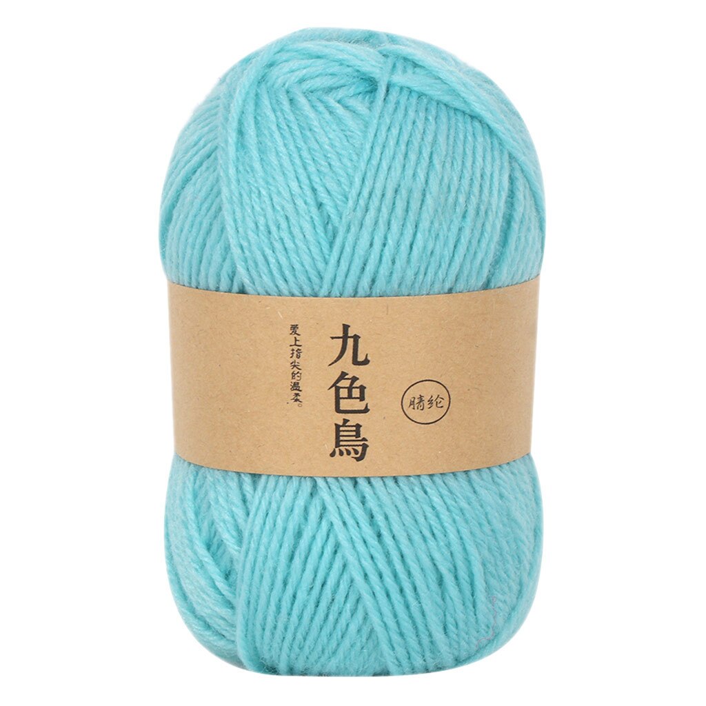Yarn Comfortable Wool Blended Yarn Acrylic Line Crochet DIY Medium Thick Cushion Line Wool Sewing Yarn Hand Knitting Accessories