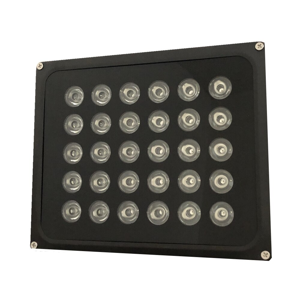 Waterdichte Ac 220V Beveiliging Infrarood Illuminator Lamp Black Metal 30 Stuks Array Ir Leds Verlichting Voor Cctv Camera Op nacht Tijd