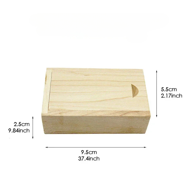 Caja de almacenamiento en blanco sin terminar de madera, con tapa deslizante para collar, anillo, joyas o cajas de almacenamiento de madera USB, decoración del hogar, 1 Uds.: Negro