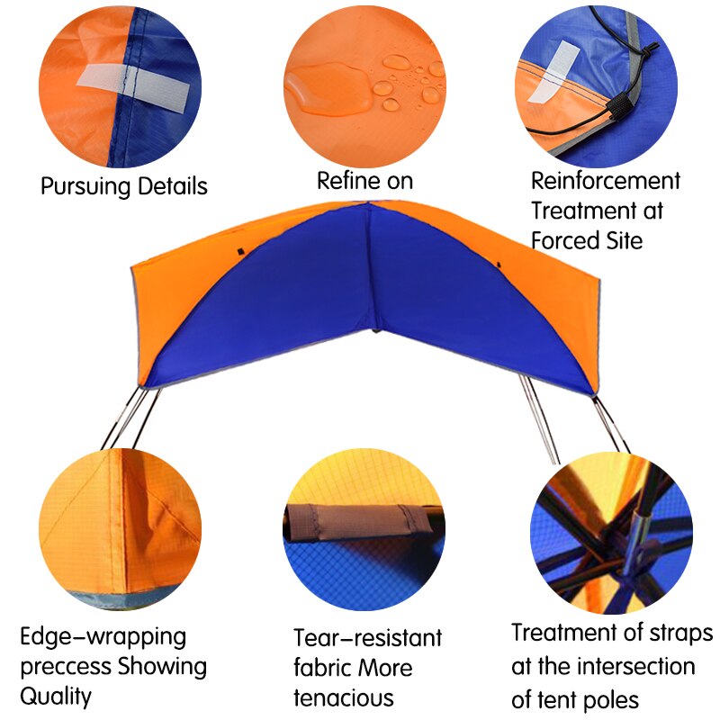 2/3/4 Person Schlauchboot Beiboot Markise Angeln Schatten Abdeckung Sonne Baldachin Klapp Sonnenschirm Zelt Regen Schutz Stiefel Zubehör