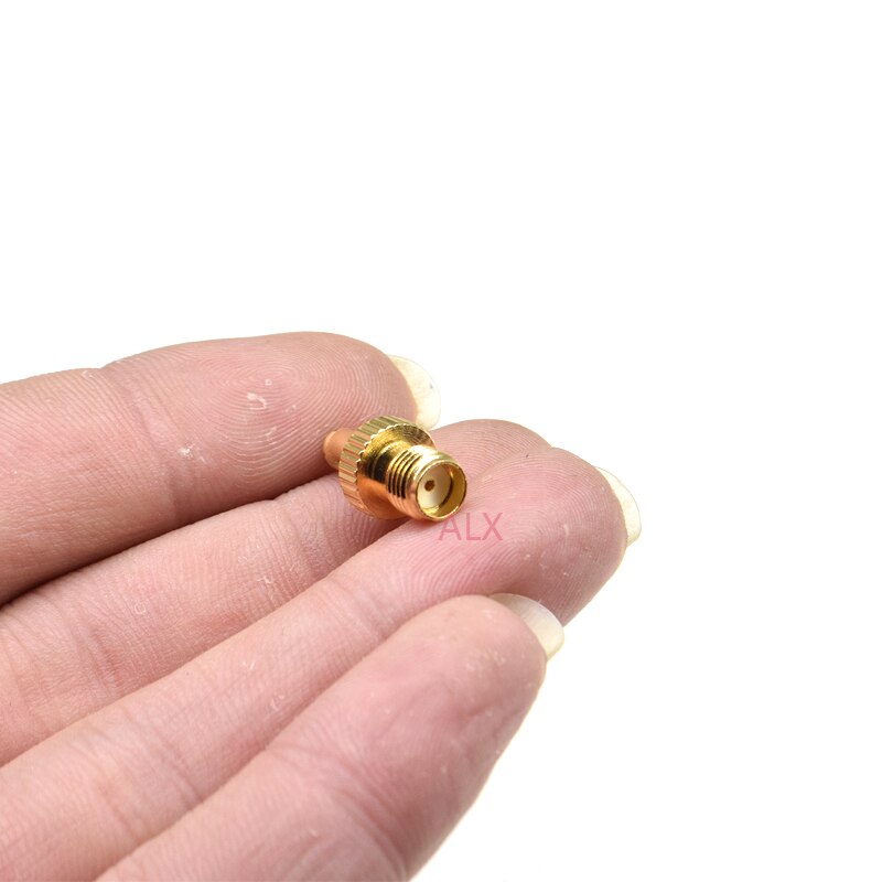1 stk sma hun til  ts9 han adapter sma jack til  ts9 stik konverter/rf stik antenne kabel adapter sma til  ts9