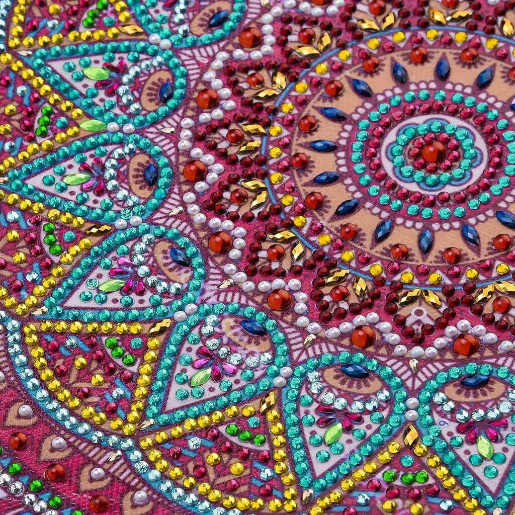 Mandala Flower Special Shape Diamond Painting Modern Pattern Diy 5d Part Drill Cross Stitch Kit Crystal Art Home Decoration #T1P