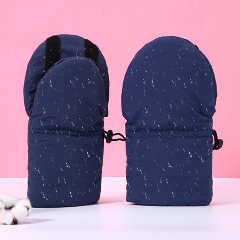 Waterproof Universal Winter Warm Baby Stroller Gloves Fleece Mitten Trolleys Pushchair Pram Carriage Hand Muff Cover