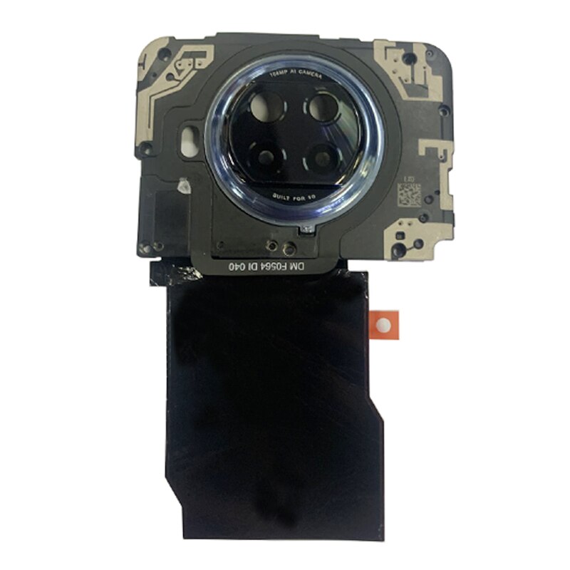 Achteruitrijcamera Lensglas Met Framehouder Voor Redmi Note 9 Pro 5G Mi 10T Lite 5G Vervangende Reparatieonderdelen