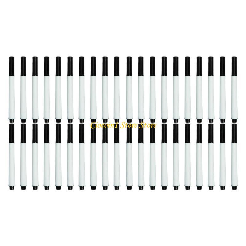 A3PC Erasable Whiteboard Pen Colorful Marker for School Office Whiteboard Chalkboard: black