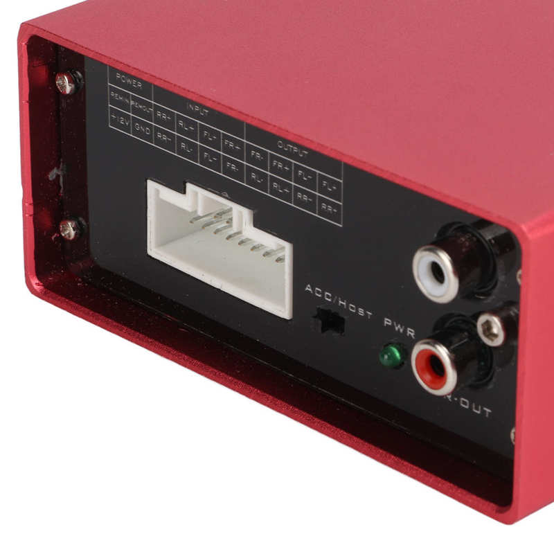 Car DSP Amplifier Songs View Wireless Tuning Car Digital Sound Processor HIFI Bluetooth 5.0 6 Channel for Maintenance