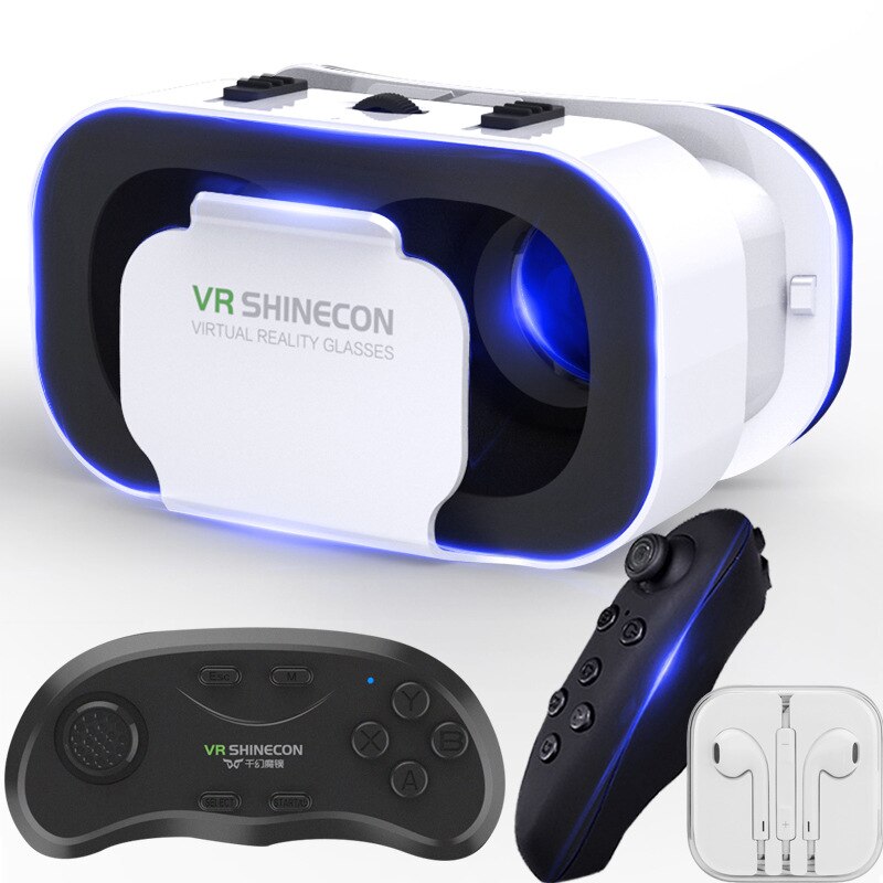 Vr Virtual Reality Hoofddeksels Dubbele Lens Brandpuntsafstand Een-Knop Aanpassing Meeslepende Game Panoramisch Uitzicht