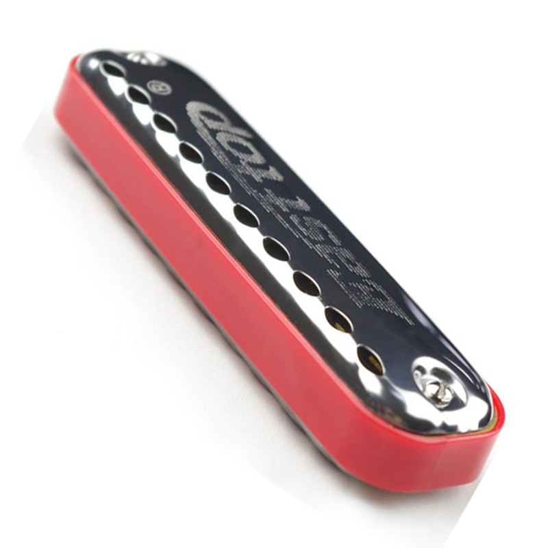 T10-1 easttop Harmonica gaita 10 Hole Bules C Key Harmonica Diatonic mouth organ instrument Round shape for Children