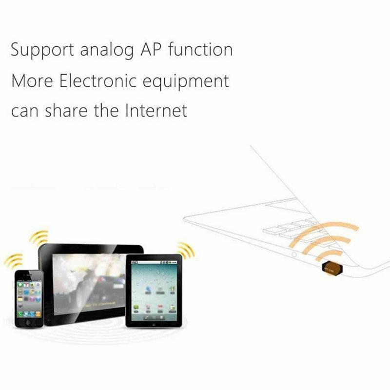 10pcs Free Driver USB Wifi Adapter 150Mbps Wi fi Adapter 2.4G Antenna USB Ethernet PC Wi-Fi Adapter Wifi Dongle AC Wifi Receiver