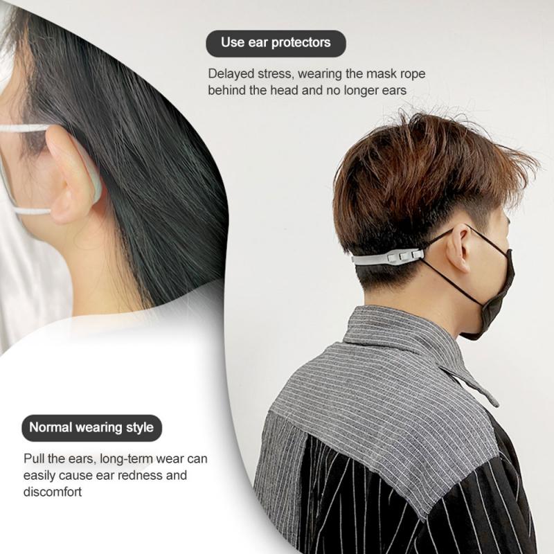Reuseable Strap Hook For Masks Face Mask Ear Hook 3 Gear Adjustable Extension Strap For Relieving Wearing Ears' Pressure&Pain