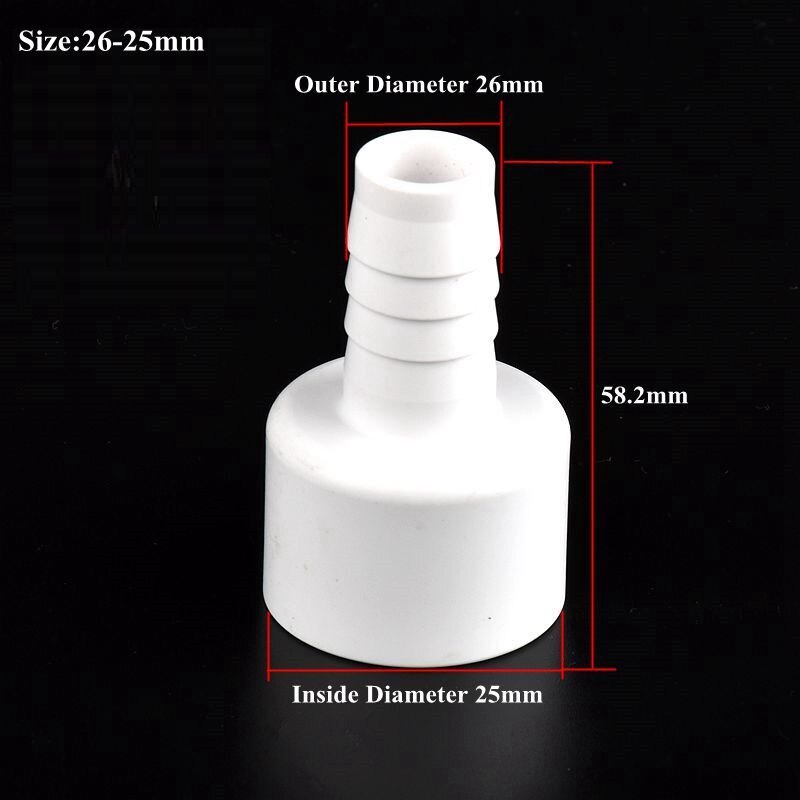 O.D 12.5-26mm Hose Pagoda Connector Variable Diameter Pagoda Aquarium Garden Watering Irrigation PVC 20-25mm Water Pipe Jiont: 5pcs / O.D 26-25mm