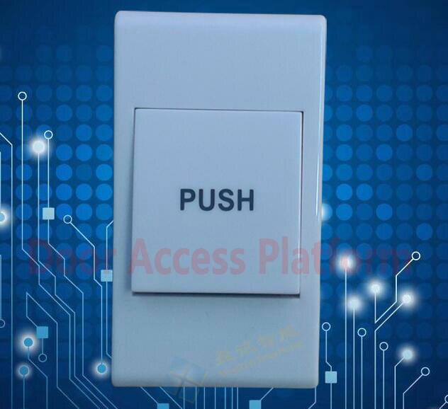 Plastic Eenvoudige Deur Exit, Open Release knop, voor toegangscontrole systeem gebruik