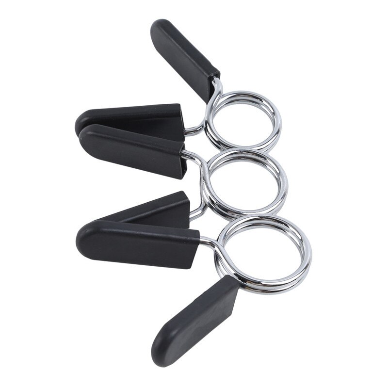 Skivstångslås 2 st 30mm skivstång gym styrkelyftstång hantellås klämma fjäderkrage clips
