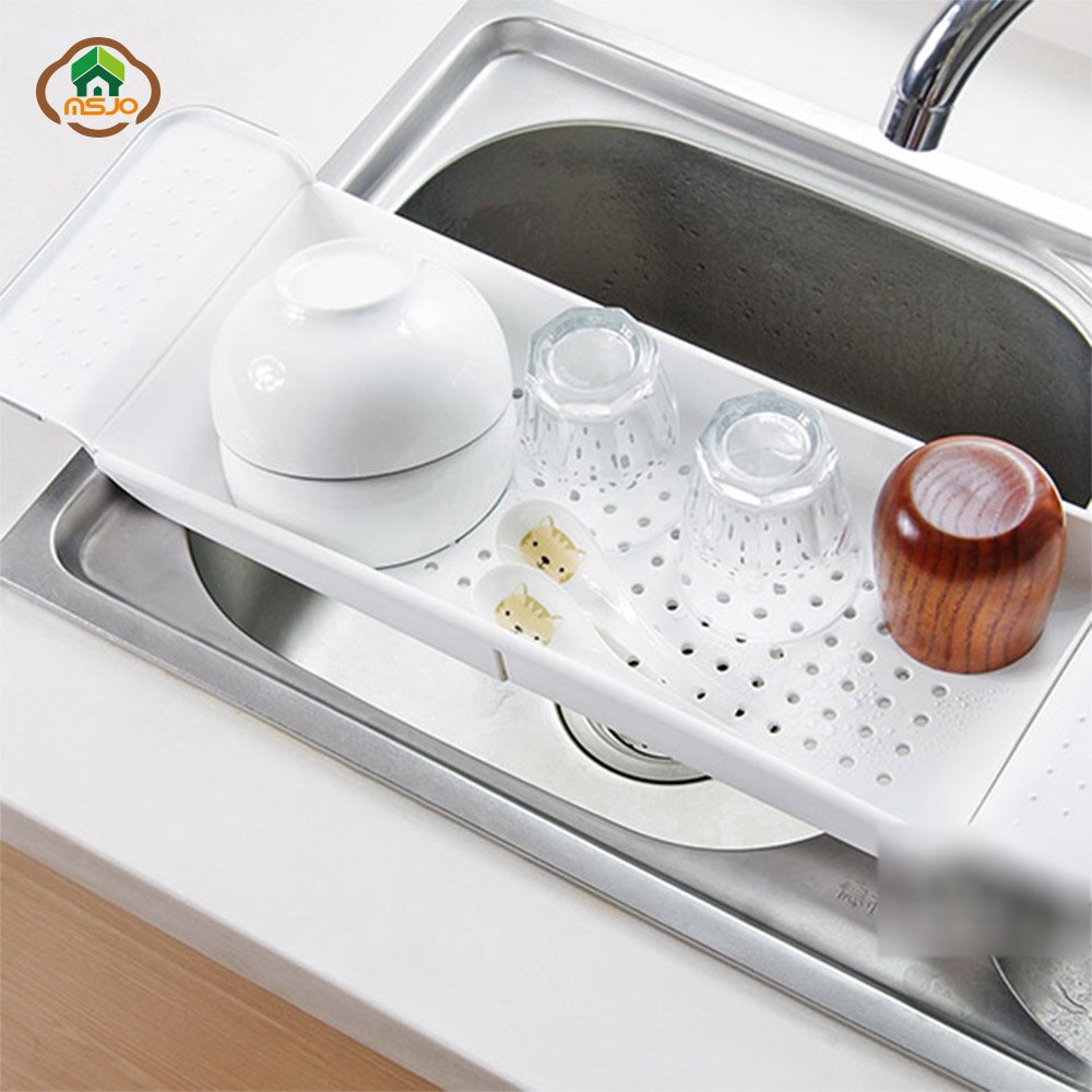 MSJO Badewanne Regal Dusche Organizer Erweiterbar Halfter Küche Korb Tablett Zubehör Multifunktions Schlecht Lagerung verwöhnen