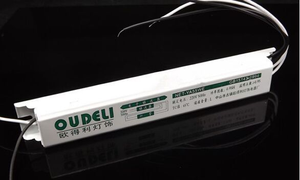 T8 AC220V 50/60HZ 24W Electronic ballast for Fluorescent Lamps H Tube Mirror Lamp with Lamp Socket