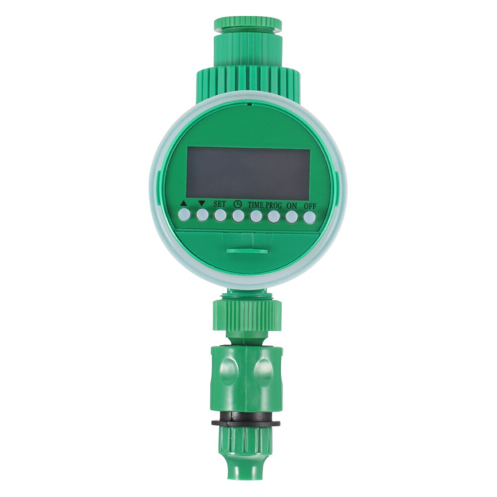 Temporizador de riego de jardín electrónico, pantalla Lcd, controlador de riego automático para jardín, dispositivo de Control de riego inteligente: Default Title