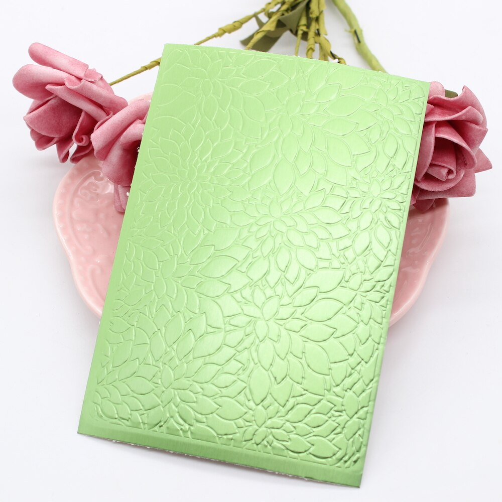 Dahalie plastic Embossing Folder DIY scrap paper craft / card making decorative supplies