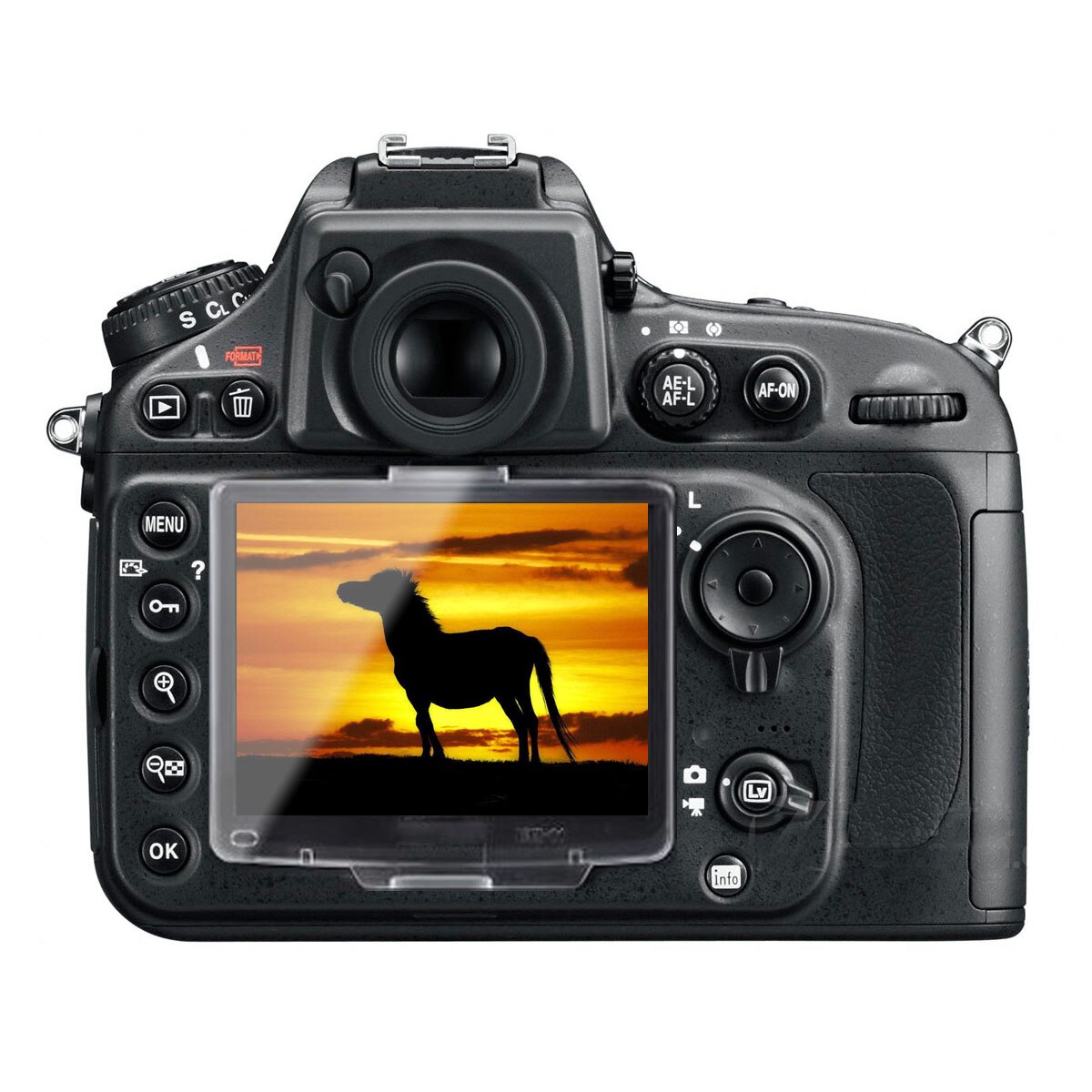 Bm -12 kamera lcd-skjerm skjermbeskyttelsesdeksel gjennomsiktig plastbeskyttelsesdeksel til nikon  d800 d800e d810 dslr-kamera