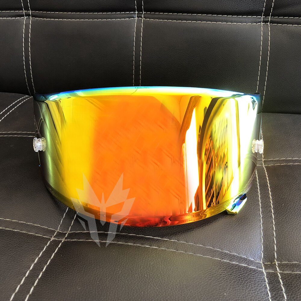 Hjälmvisir för shoei motorcykelhjälmar  x14 z7 cwr 1 rf1200 xspirit hjälmlinsskydd vindruta motorcykelhjälmtillbehör: Orange