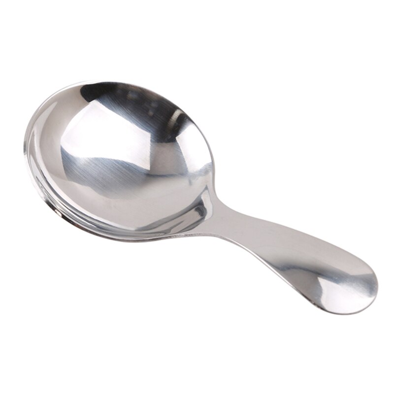 Stainless Steel Small Spoon Ice Cream Honey Teaspoon Honey Coffee Tea Sugar Salt Jam Mustard Condiments Spoons Mini Baby Spoon