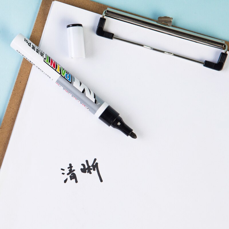 Color Waterproof Paint Marker Glass Plastic Ceramic Wood Metal Paper Car Paint Scratch Repair Pen Graffiti Tires Do Not Fade