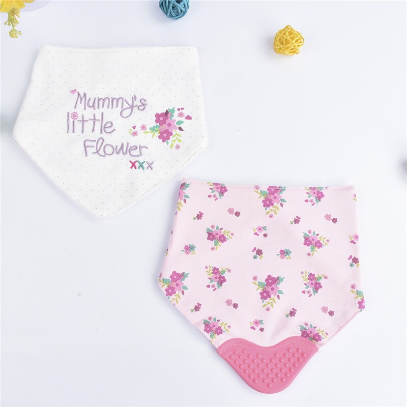LionBear 2 teile/satz Cartoon Baumwolle Baby Lätzchen Mit Beißring Neugeborenen Kinder Junge Mädchen Bib Set Schal Fütterung Zubehör für babys: 36003