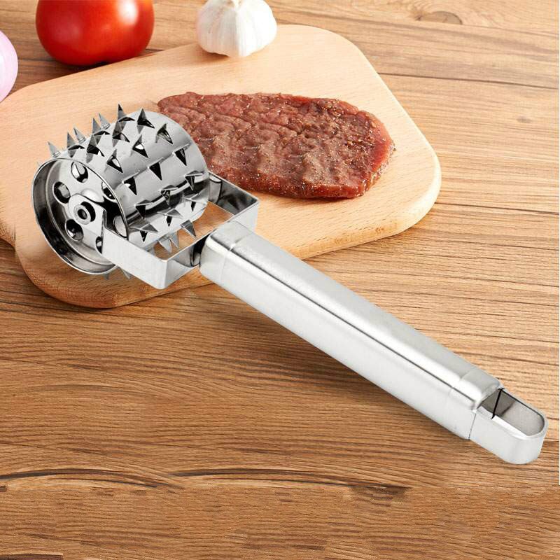 Edelstahl Steak Hammer Fleisch schlagen Fleisch verlieren Fleisch Hammer Rindfleisch Gebrochen Rippen Fleischklopfer Küche Werkzeuge WY112072