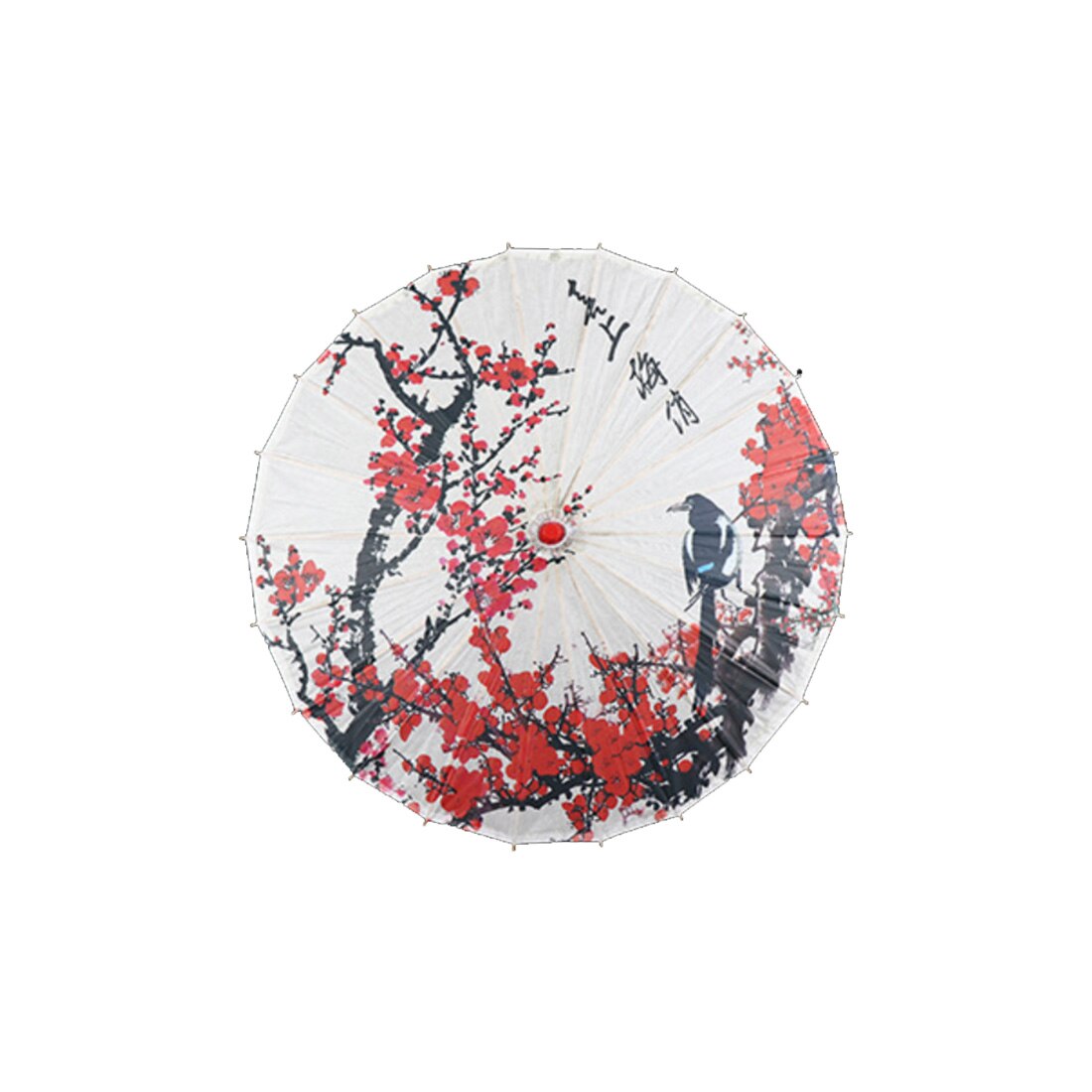 Decorative Umbrella Chinese Style Oil Paper Umbrella Silk Women Umbrella Japanese Cherry Blossoms Silk Ancient Dance Umbrella: 06 84cm