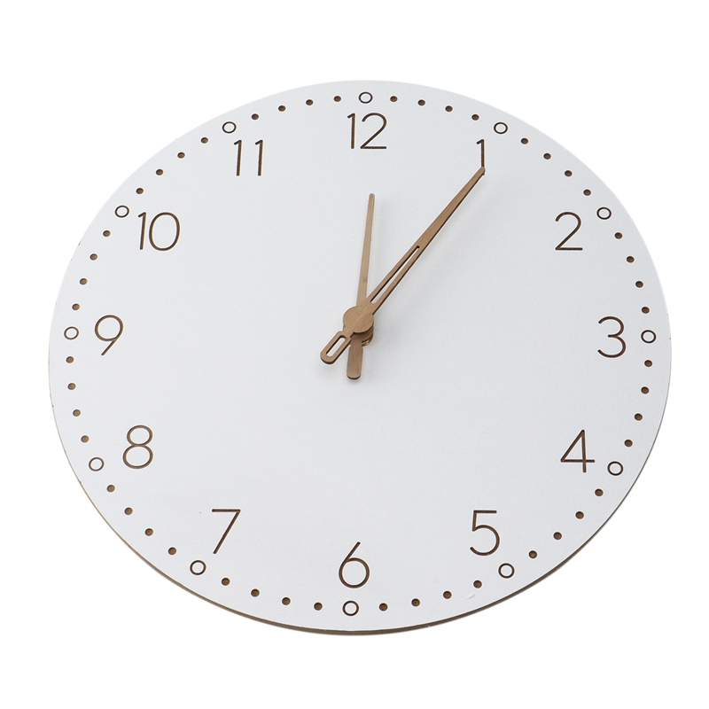Wandklok rosé rand met zwarte wijzerplaat NX7331 NeXtime