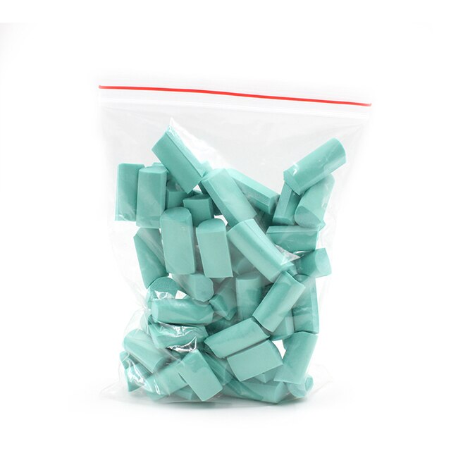 70pcs Sponge Chunks Addition for Slime Supplies Lizun Accessories Filler Charms for Slime Bead Foam Clay Mud Decoration: Blue Green