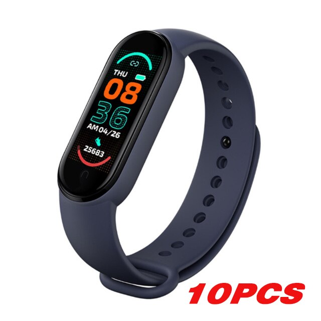 neue Band M6 Smart Uhr Armband Blutdruck Monitor Fitness Farbe Bildschirm Smartwatch Smart Uhr Stunden Für Xiaomi IOS