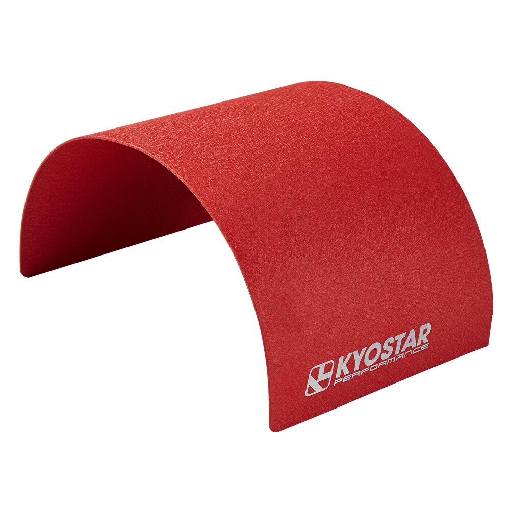 Cubierta de filtro de admisión de aire, cono Universal de acero inoxidable, protector térmico azul de titanio, 2,5-5&quot;: Steel red