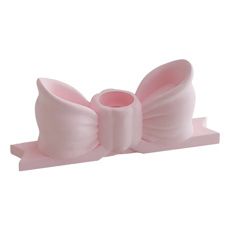 Ins Stijl Gips Boog Kaarshouder Lange Kaars Kandelaar Bruiloft Verjaardag Kandelaar Party Home Decoratie Foto Props