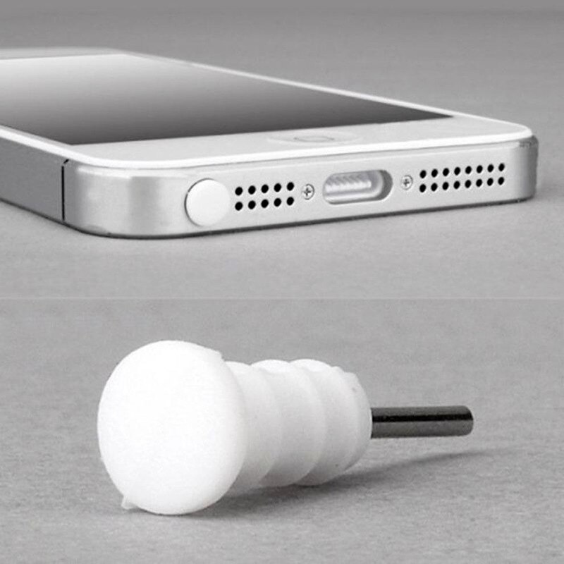 10 Sets Silicone Anti Dust Cap Earphone Pluggen Stopper Dust Plug Voor Iphone Silicon Plug Telefoon Accessoires