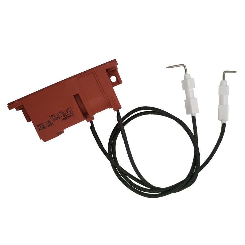Earth Star 220-240V Pulse igniter two outlets with electrode spark wire 410mm for gas cooktop