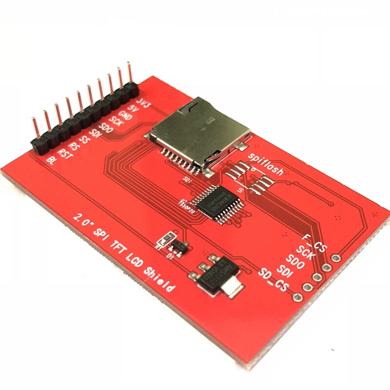 2.0 inch TFT LCD module color screen SPI serial port only 4 IO compatible ILI9225 Resolution:176X220