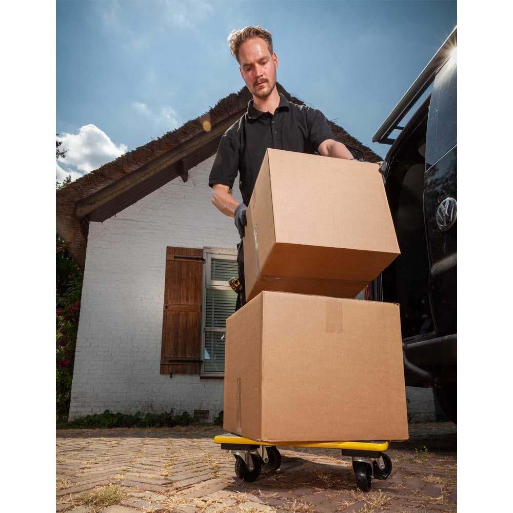 Stanley MS572 200kg 45x30cm Four-Wheel Load and Package Transport Truck