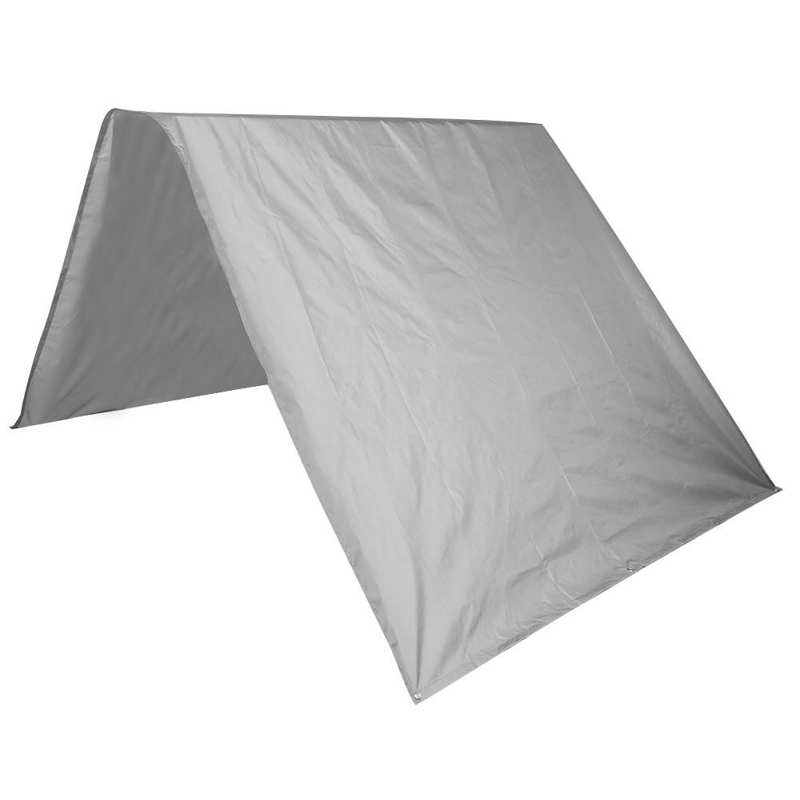 Toldo pequeno do tamanho do dossel do jardim para pátios driveways escolas: gray