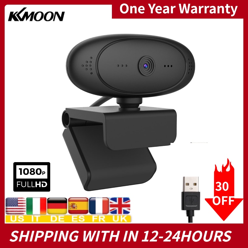 Full HD 1080P Webcam USB Camera webcamera autofocus With Microphone Flexible Rotatable Web Camera for Video Conference Computer
